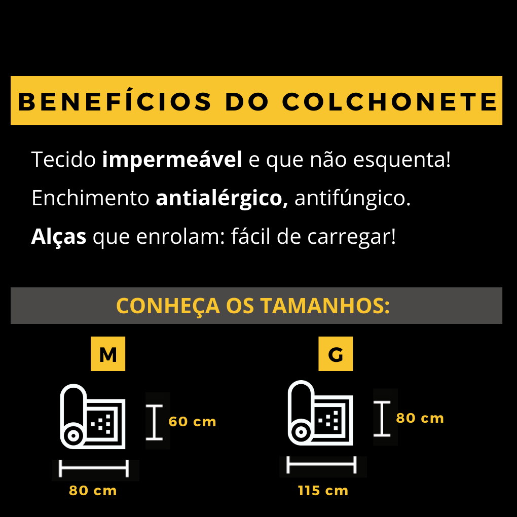 Colchonete petróleo